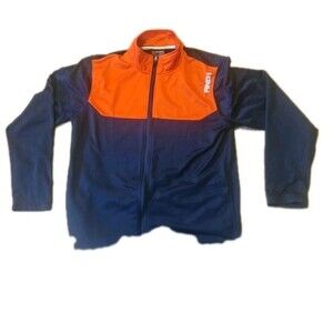 AND1 Zip Up Windbreaker Jacket Mens Large Lightweight Athletic Coat